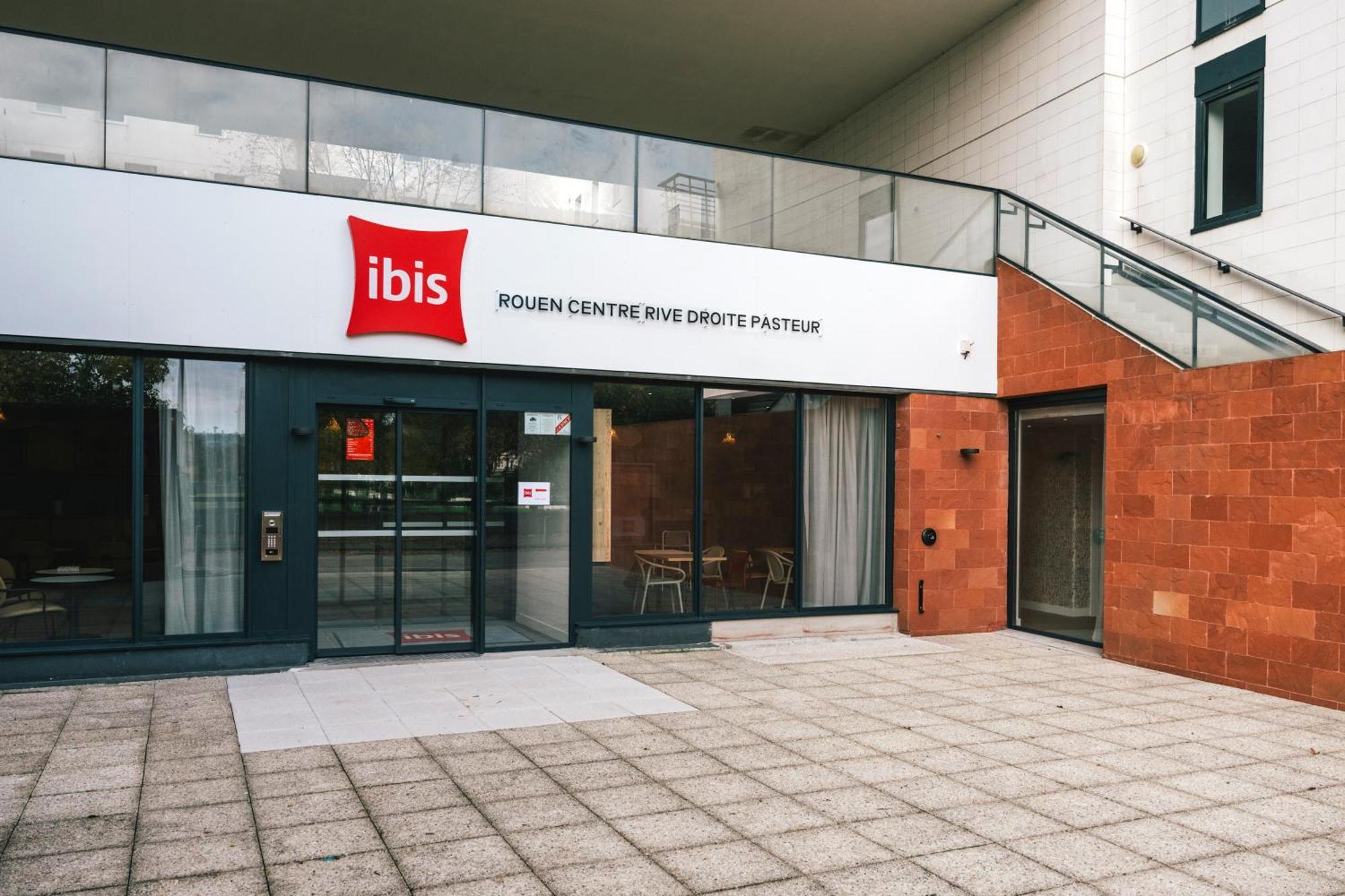 Ibis Rouen Centre Rive Droite Pasteur Hotell Eksteriør bilde